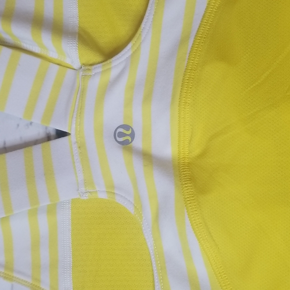 LULULEMON Sizzle Yellow White Stripe - Picture 9 of 16